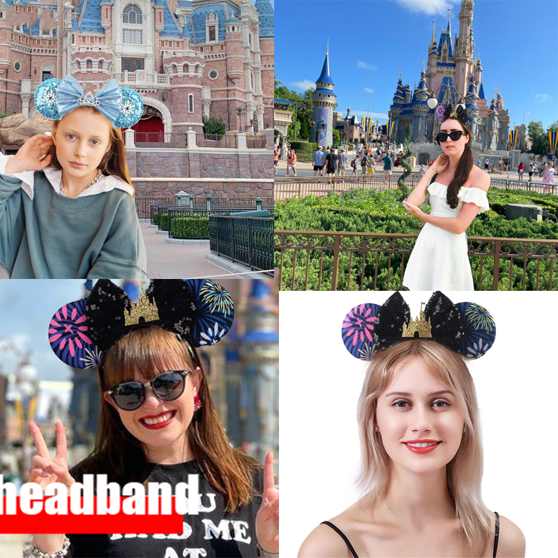 2023 Disney Mickey Ears Headba - Reindeer Antlers Headband บทวิจารณ์และราคา