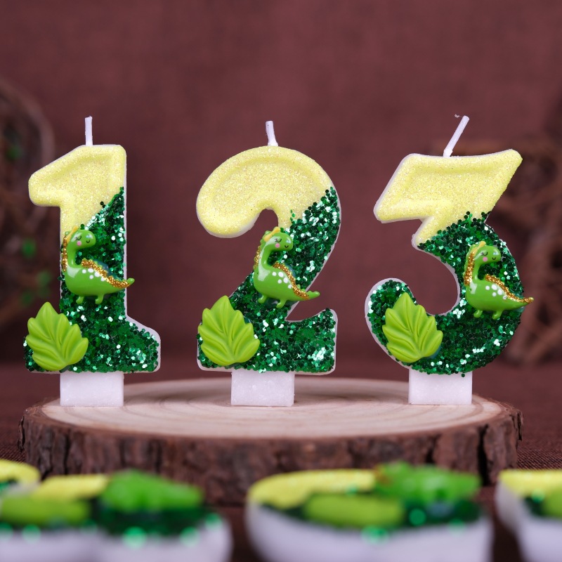 New 0-9 Number Birthday Candle - Holiday Candle Set บทวิจารณ์และราคา