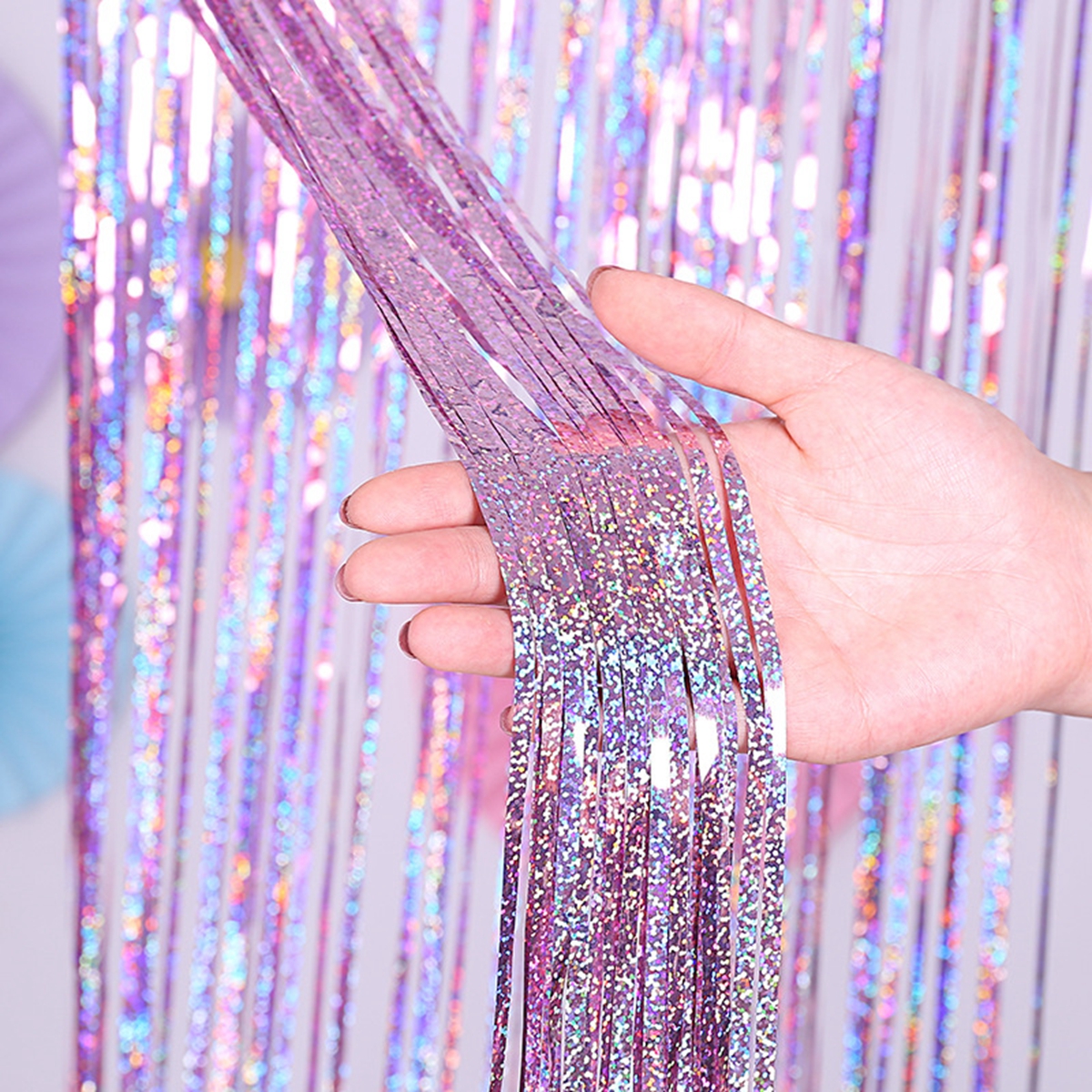 Birthday Party Decorations Bac - Tinsel Garland Decoration บทวิจารณ์และราคา