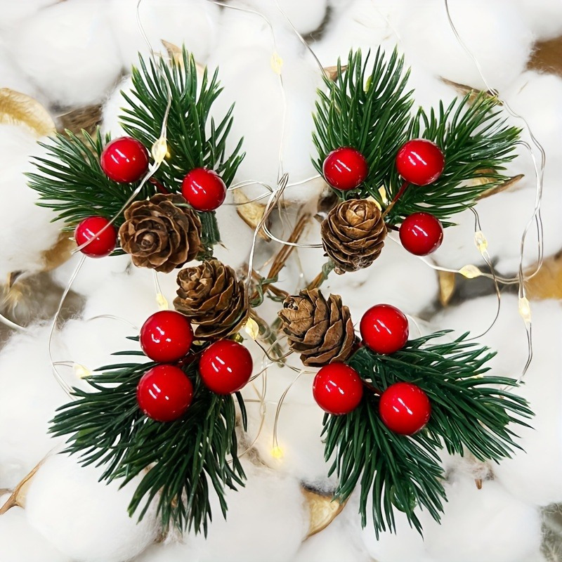 10pcs Set of Artificial Pine C - Christmas Tree Artificial บทวิจารณ์และราคา