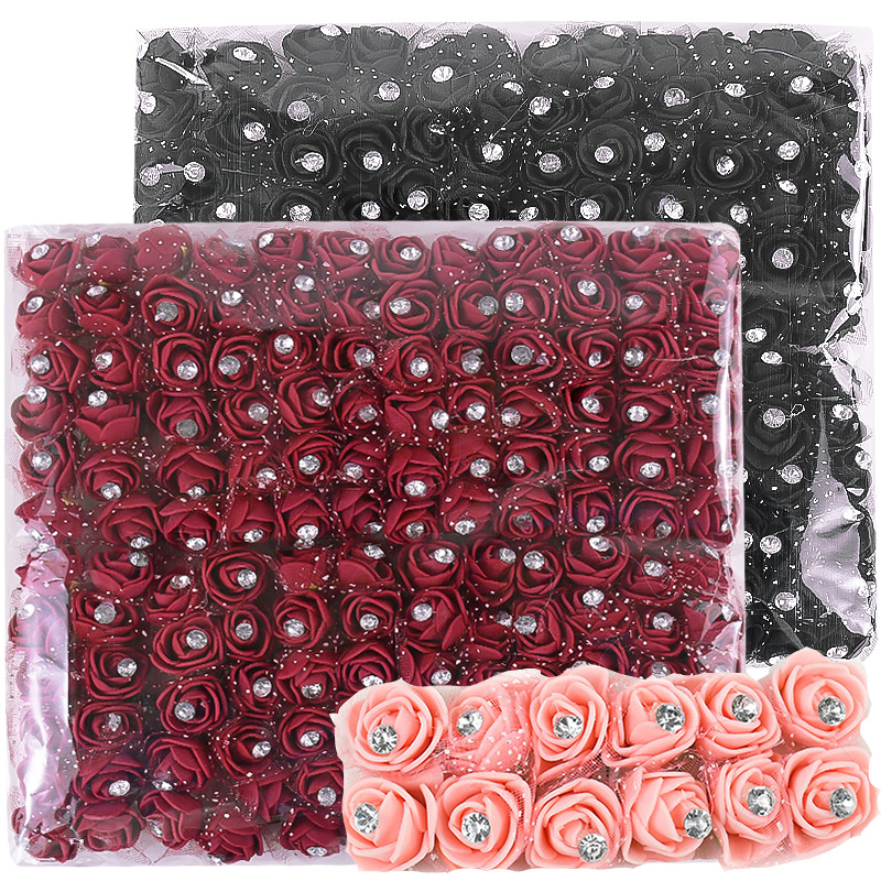 144pcs Mini Artificial Flowers - Christmas Wreath Fake บทวิจารณ์และราคา