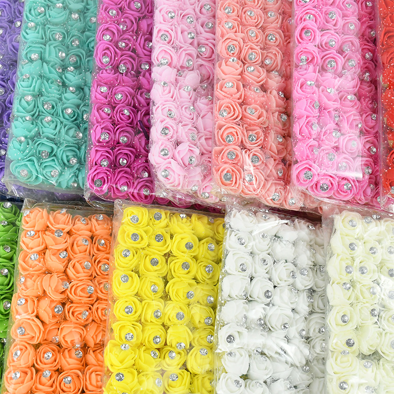 144pcs Mini Artificial Flowers - Christmas Wreath Fake บทวิจารณ์และราคา