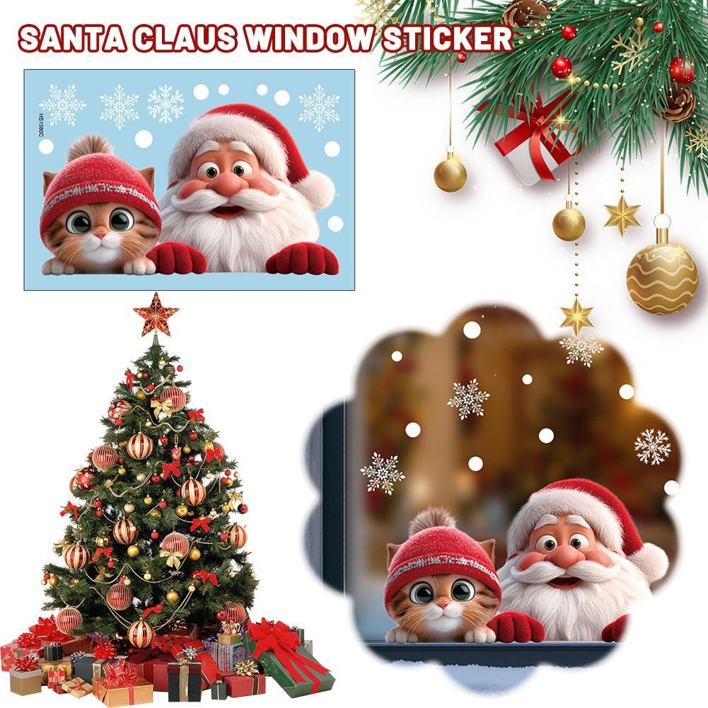 2pcs Christmas Window Clings S - Snowflake Window Decal บทวิจารณ์และราคา