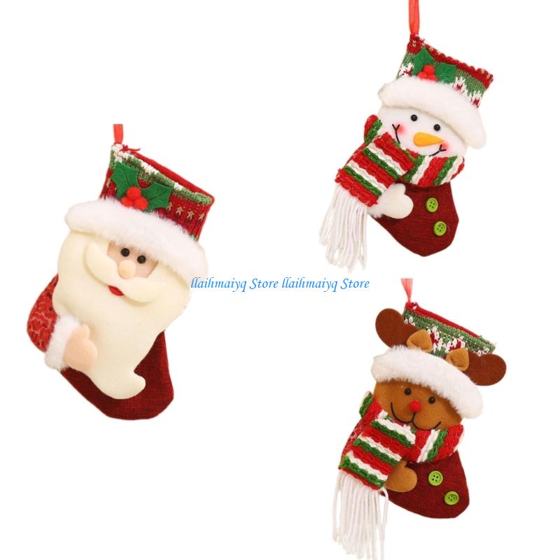 573B Christmas Stocking,Christ - Christmas Stocking Hanging บทวิจารณ์และราคา