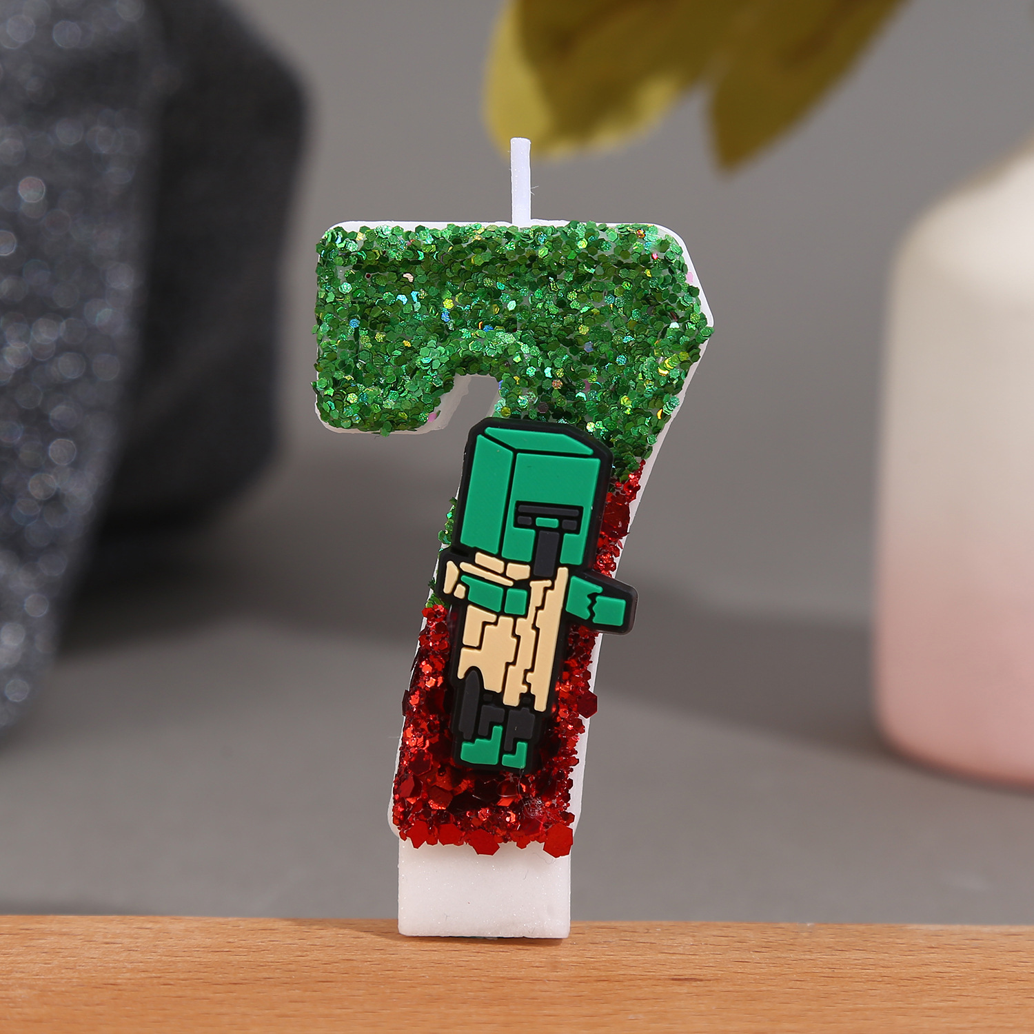 Minecraft Creative Cartoon Num - Holiday Candle Set บทวิจารณ์และราคา