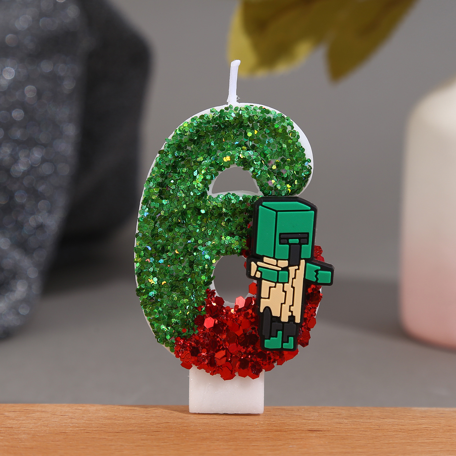 Minecraft Creative Cartoon Num - Holiday Candle Set บทวิจารณ์และราคา