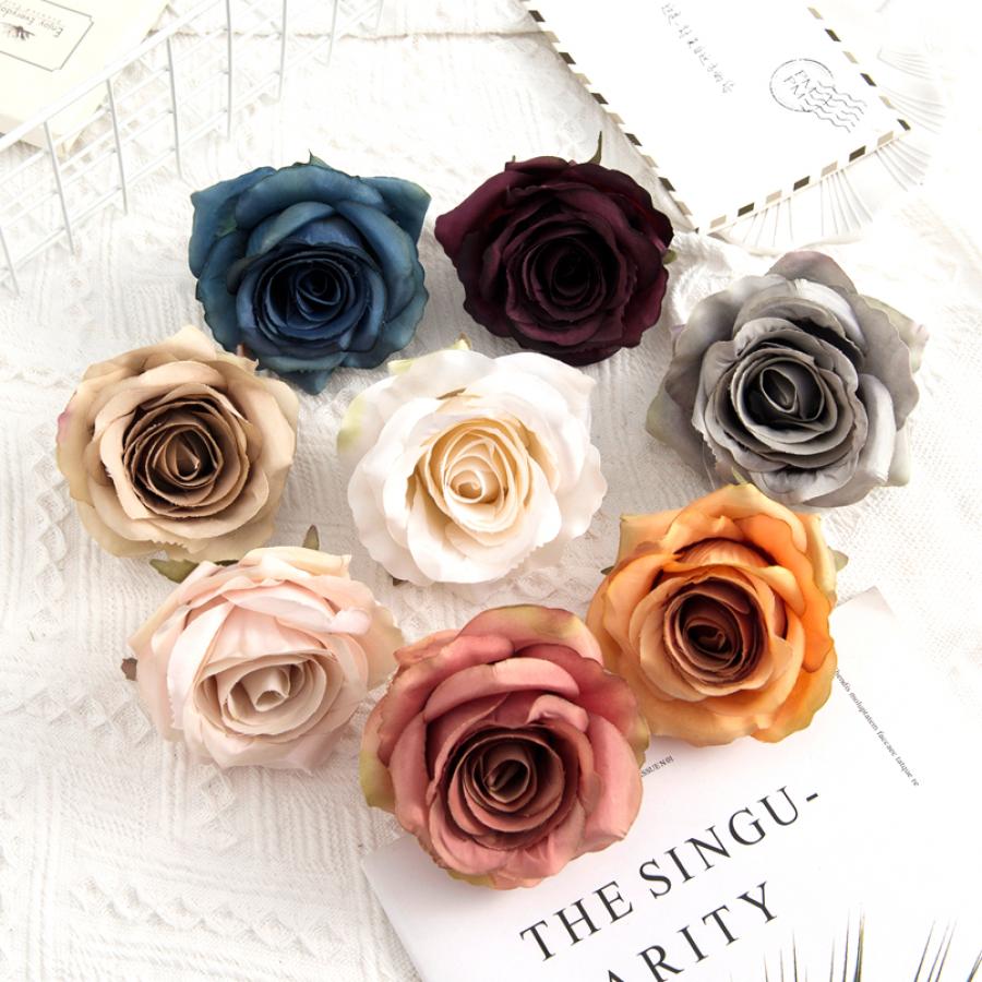 5/10PCS Artificial Flowers Who - Christmas Wreath Fake บทวิจารณ์และราคา