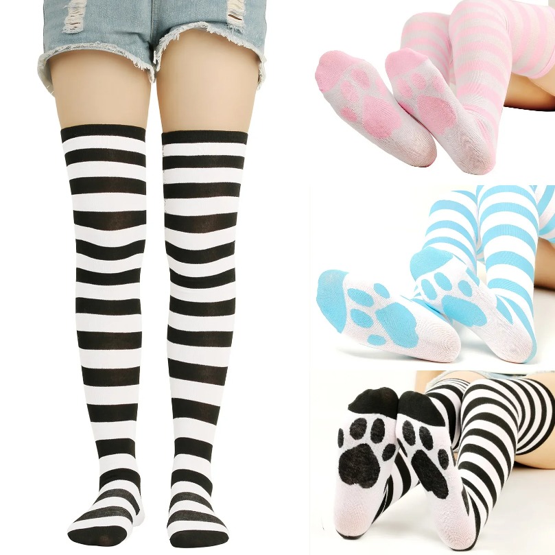 Over Above Knee Socks Womens S - Christmas Stocking Hanging บทวิจารณ์และราคา