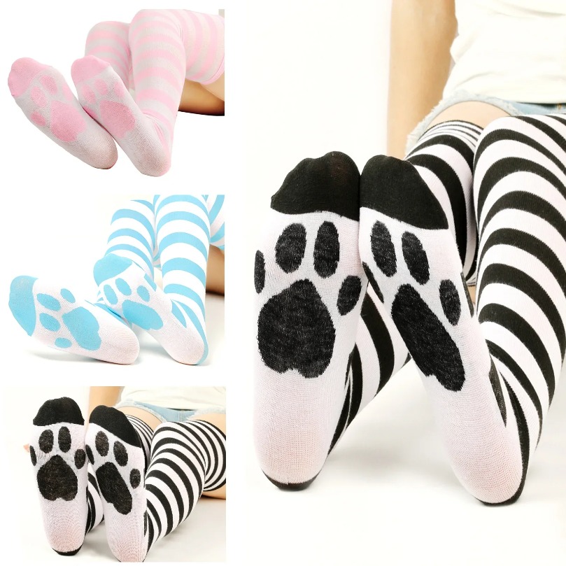Over Above Knee Socks Womens S - Christmas Stocking Hanging บทวิจารณ์และราคา